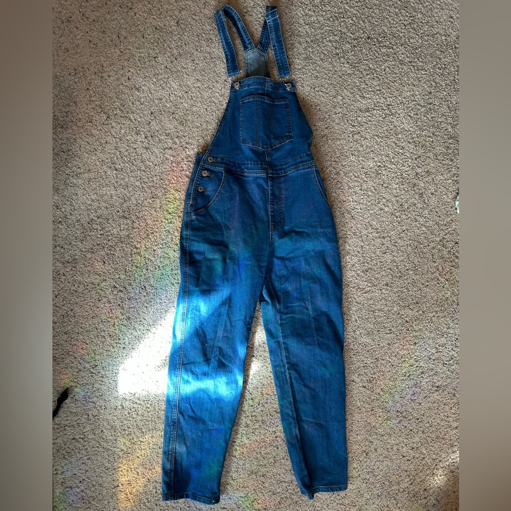 Classic Blue Denim Overalls